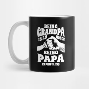 being grandpa- white Mug